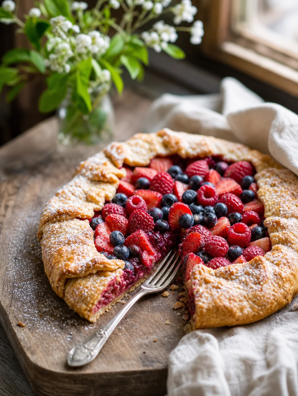 Spiced Apple Galette