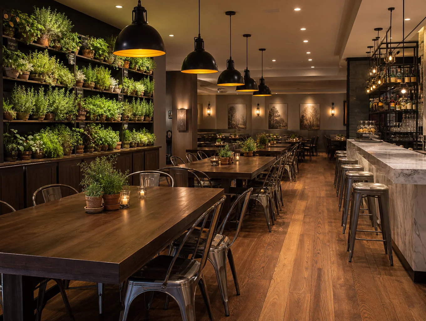 The Rustic Dining Room